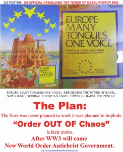 eu poster tower of babel NWO 001